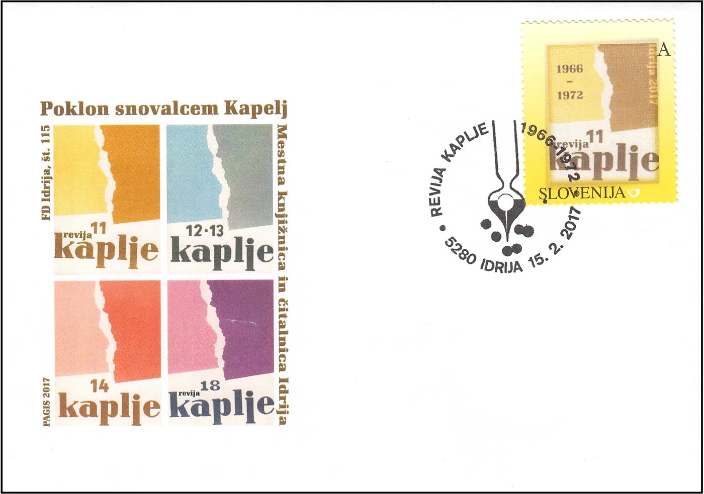 REVIJA KAPLJE 1966 - 1972